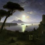 Неаполлитанский залив в лунную ночь